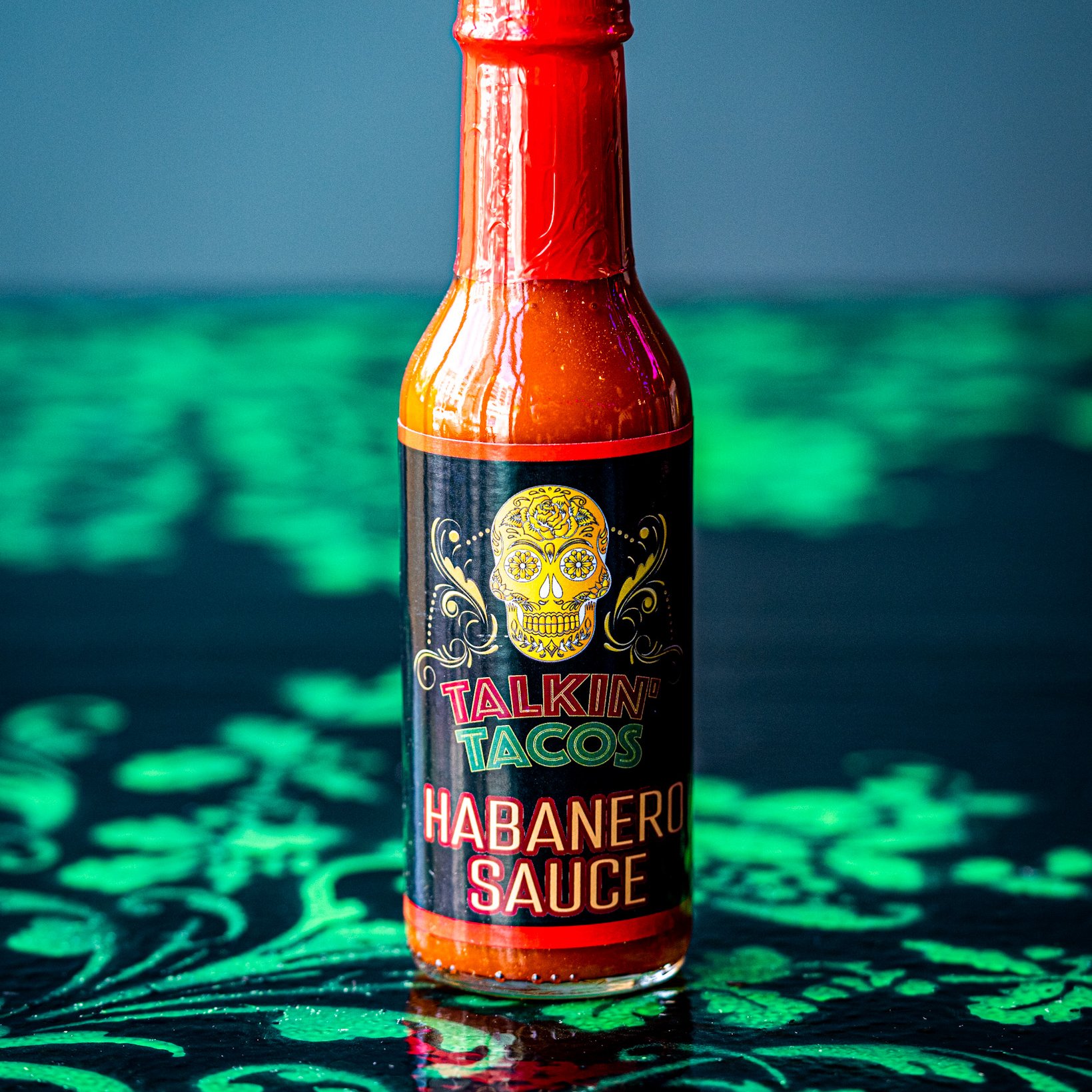 Talkin' Tacos Habanero Hot Sauce.