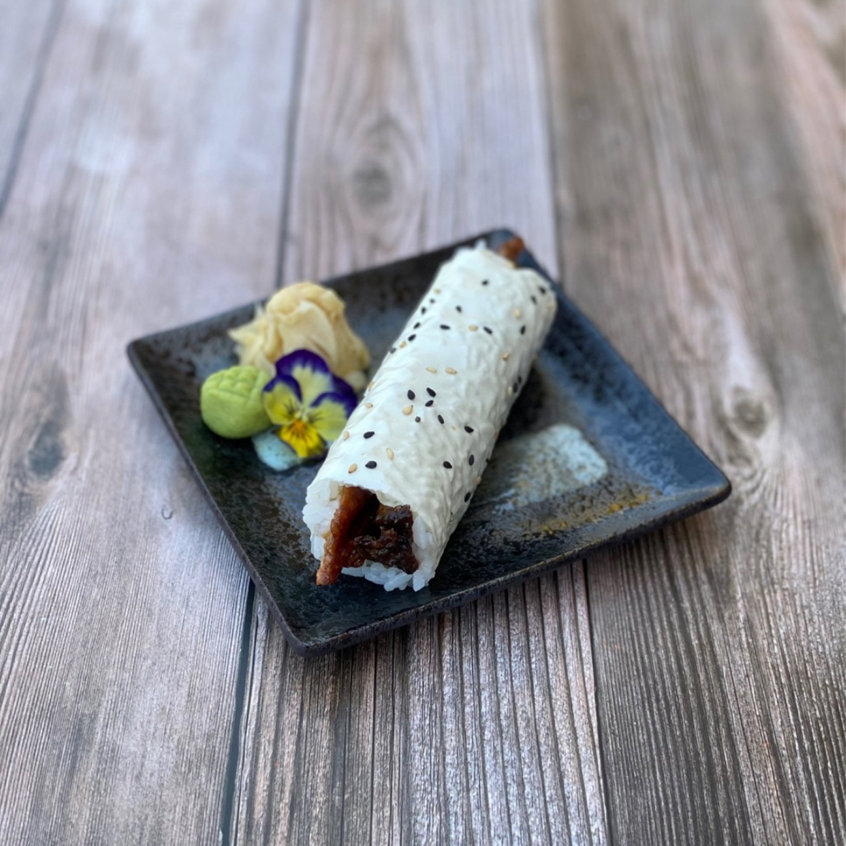 Eel Hand Roll.