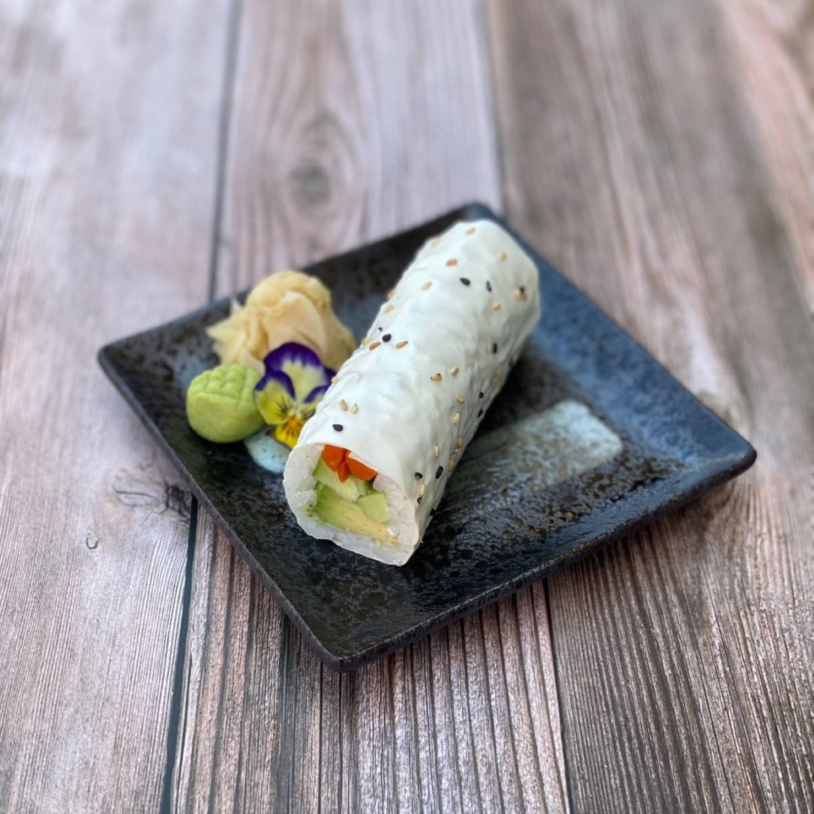 Vegetable Hand Roll.