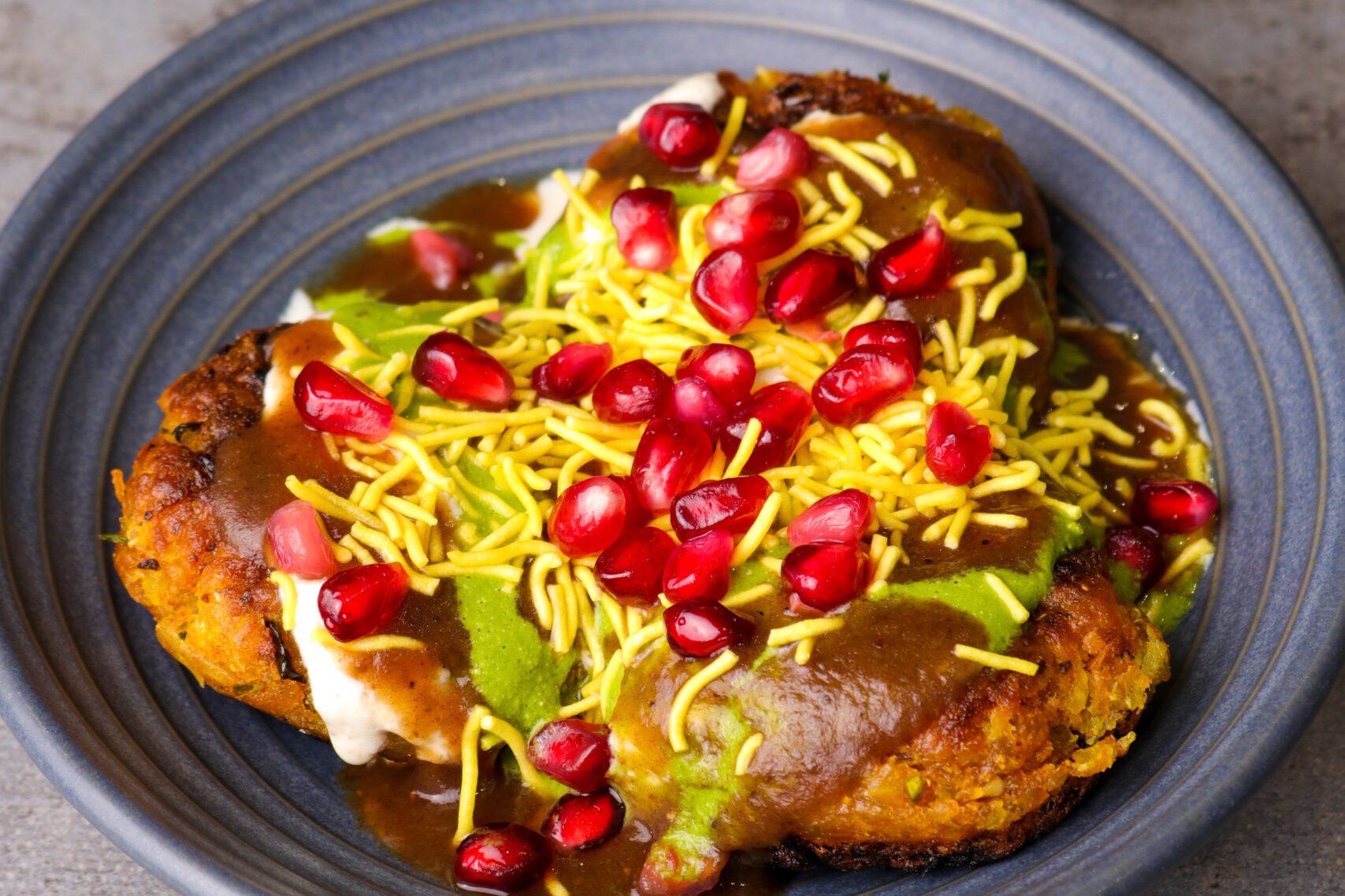 Aloo Tikki Chaat
