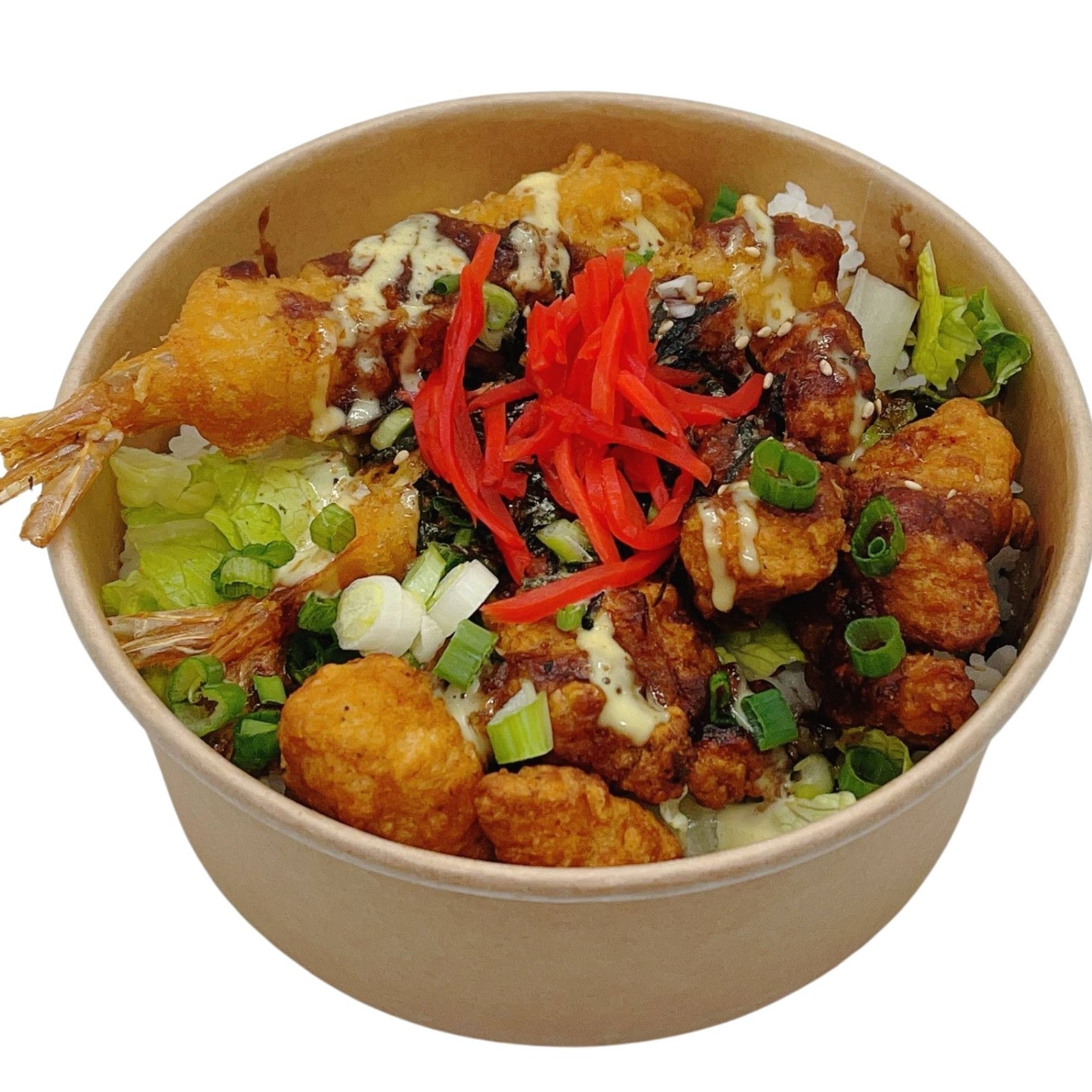 COMBO - Shrimp Tempura and Chicken Bowl