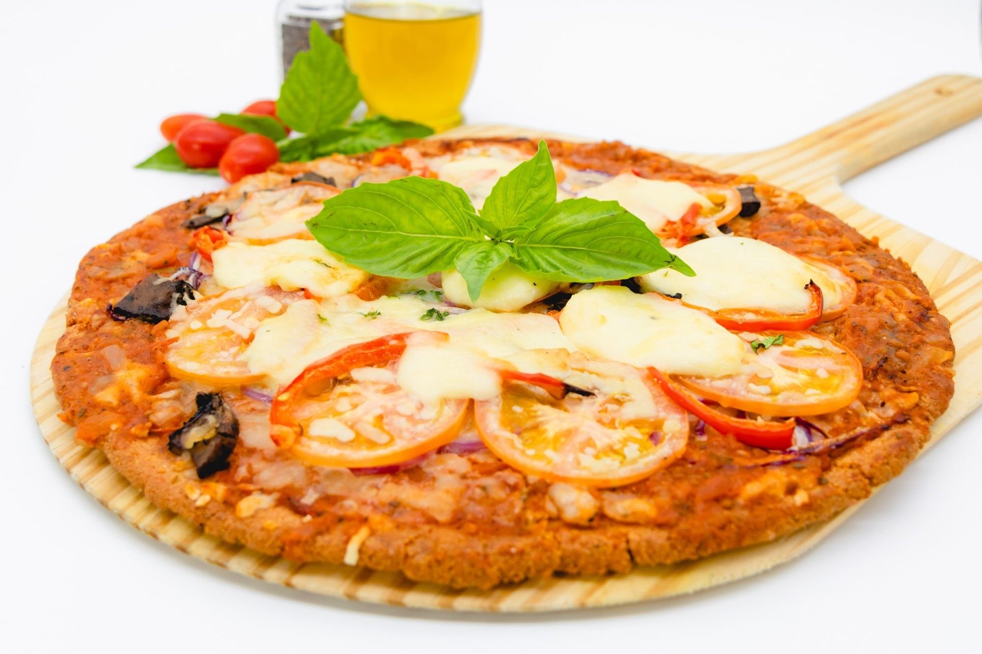 Portabella Garden Keto Pizza