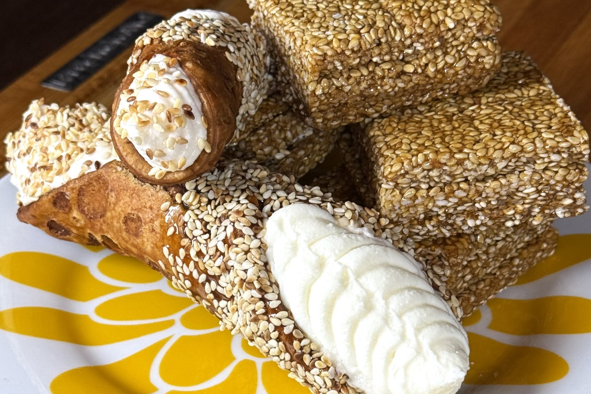 Cannoli Crunch Honeyed Sesame