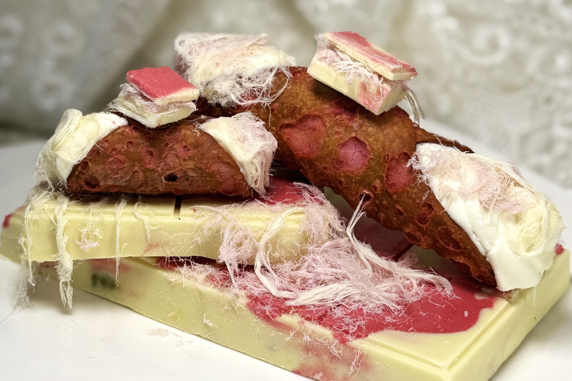 Pink Angel Hair Chocolate