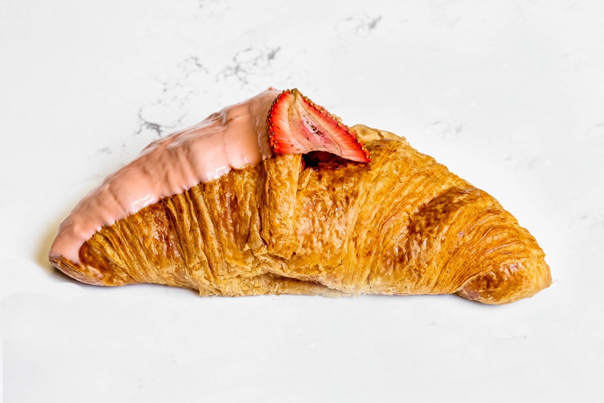 Strawberry Raspberry Croissant