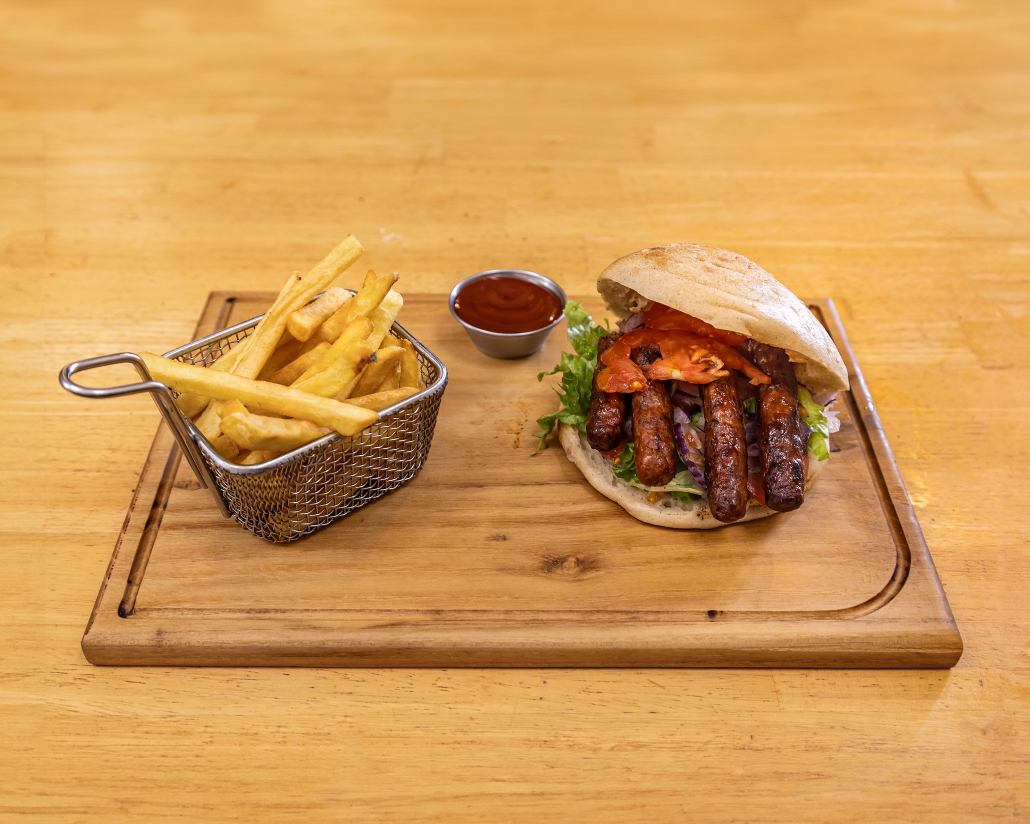 Sandwich merguez bœuf