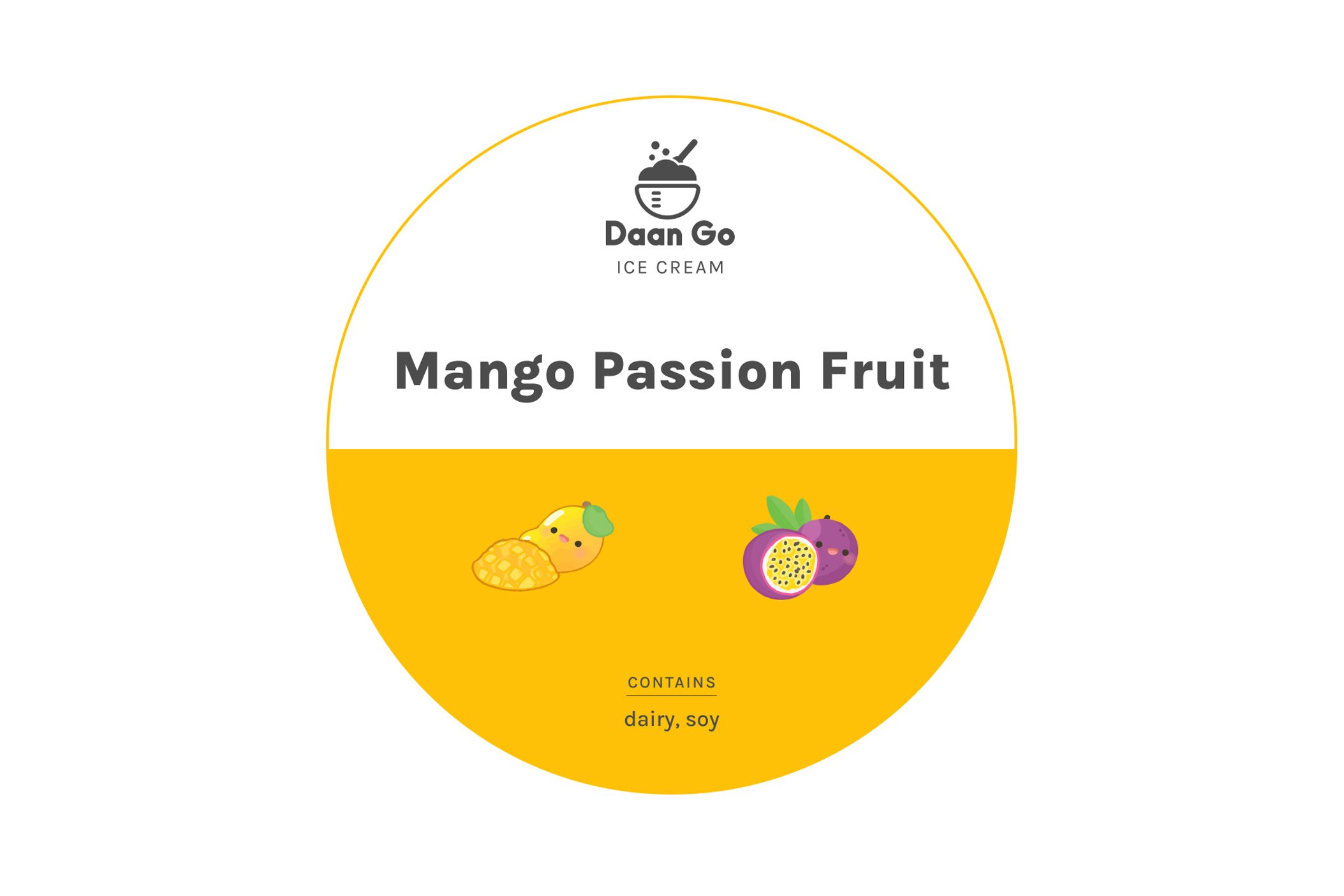 Mango Passion Fruit Gelato