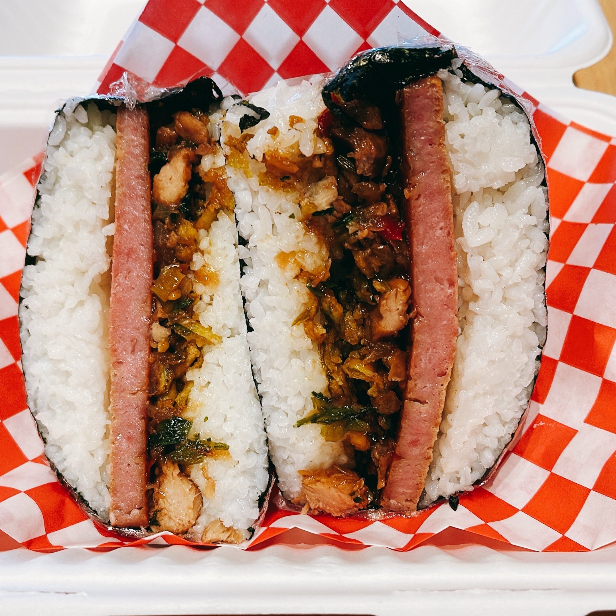 COMBO  - Teriyaki Chicken Musubi
