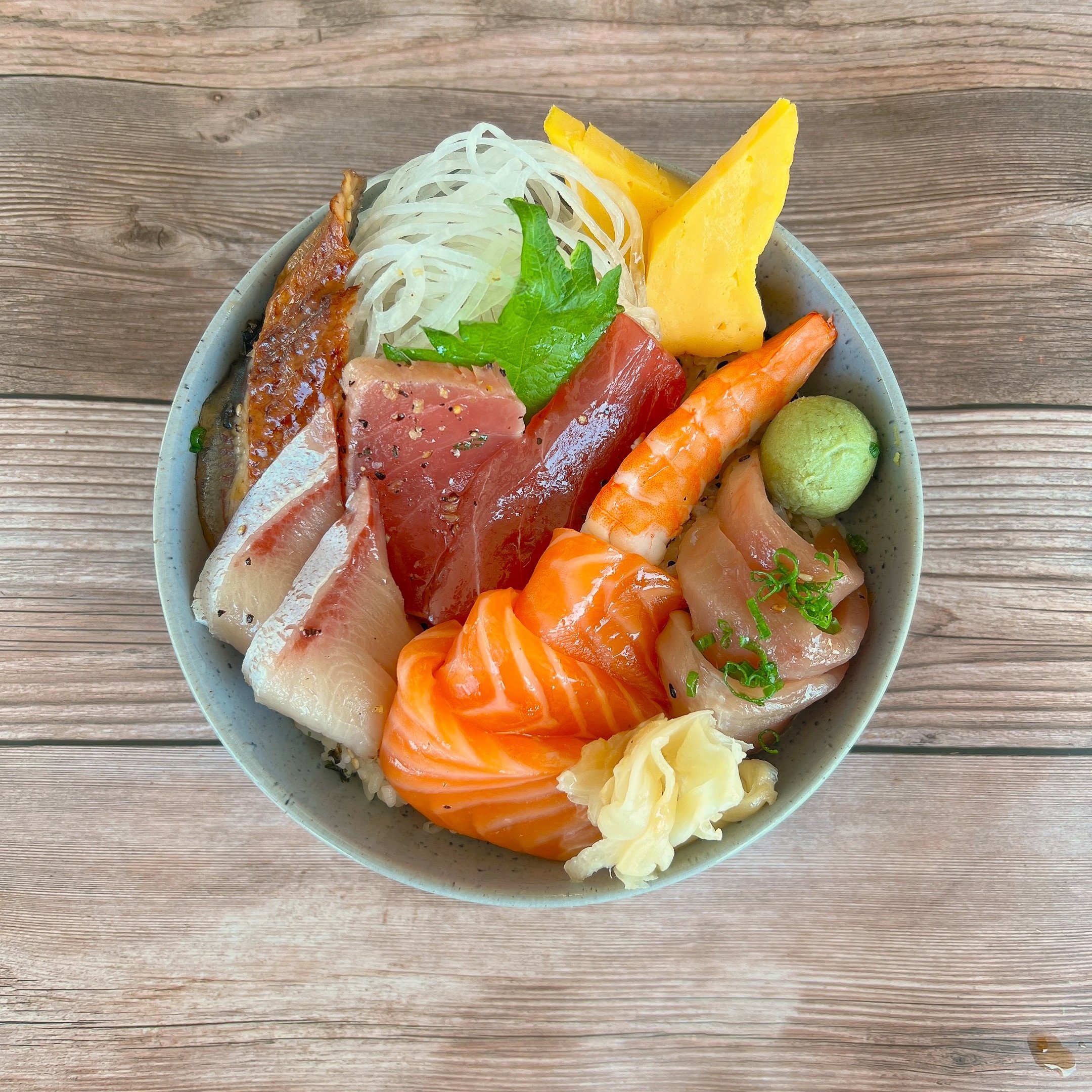 Chirashi Rice Bowl.
