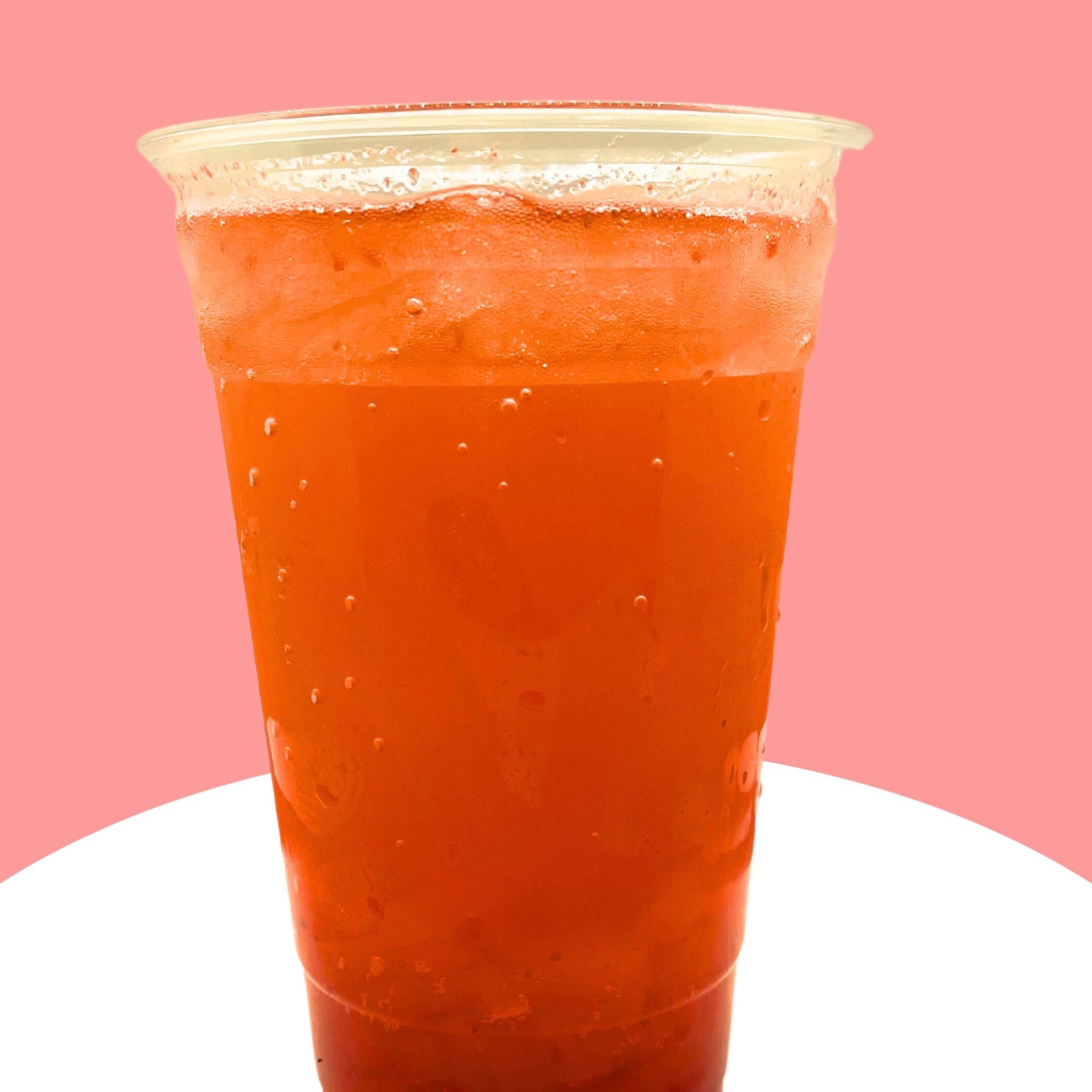 Strawberry Sparkling Drink