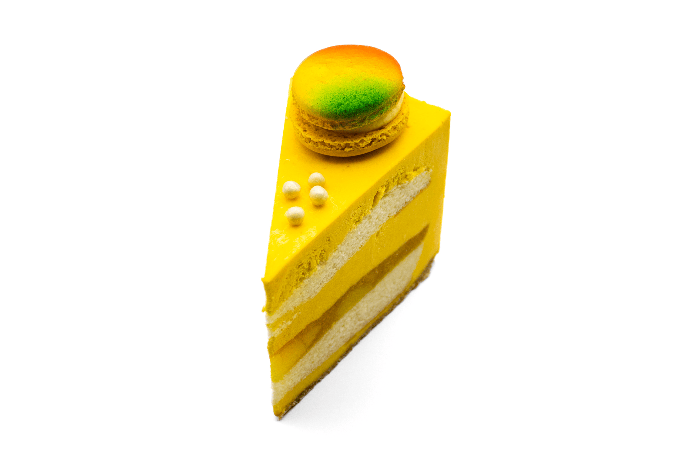 24k Mango Cheesecake Slice