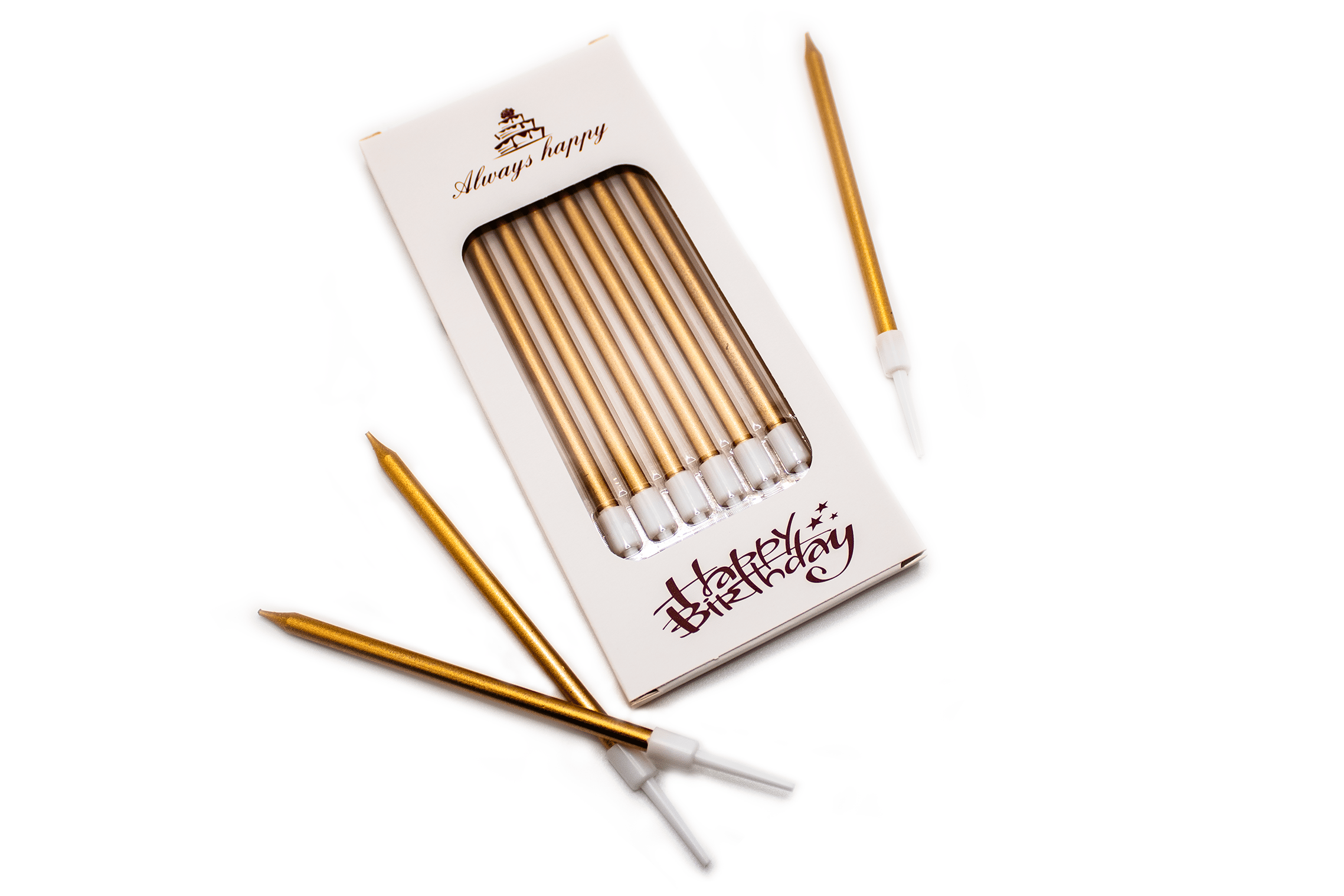 Gold Candles (box of 6)