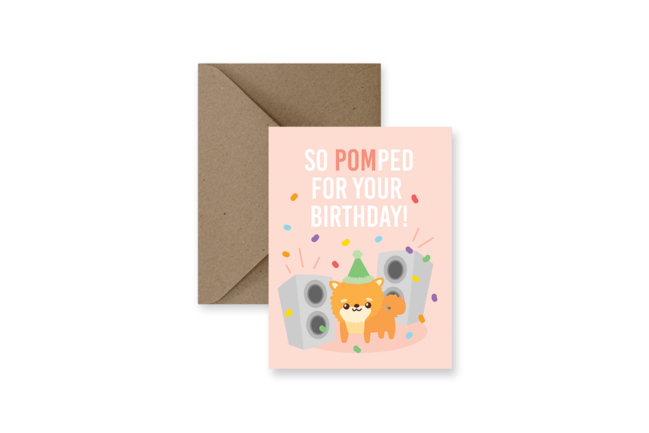 Pomped for your Birthday Card