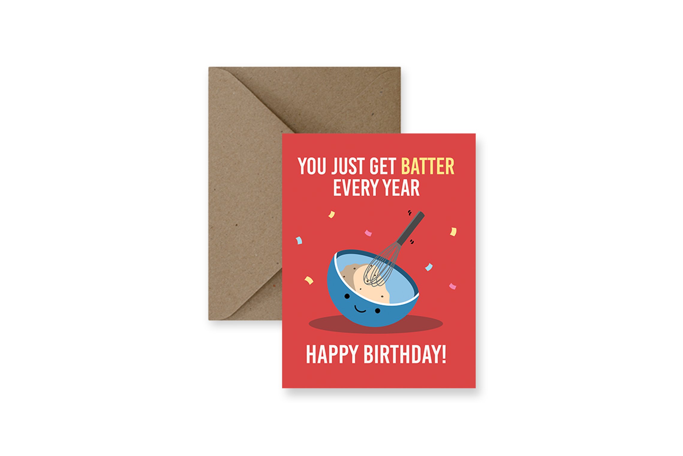 Batter Birthday Card