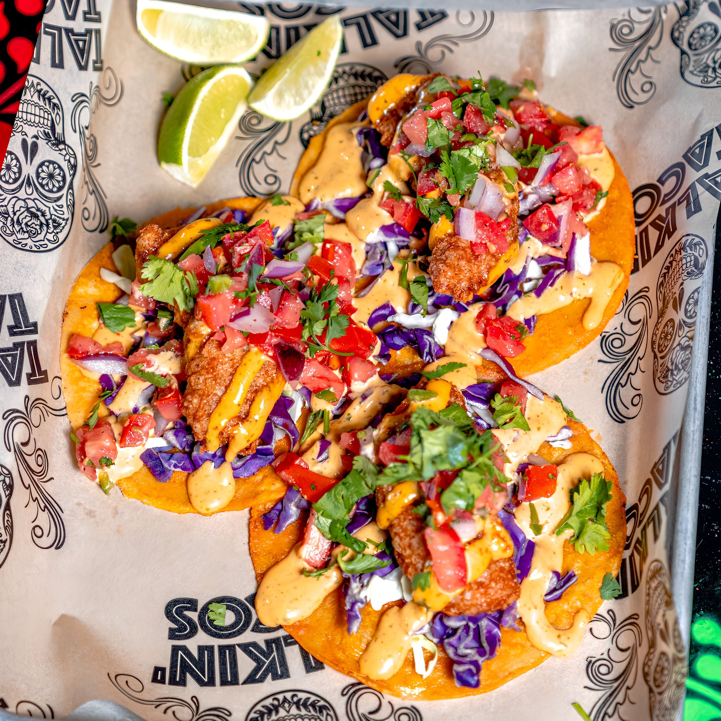 Mahi Mahi Tacos.