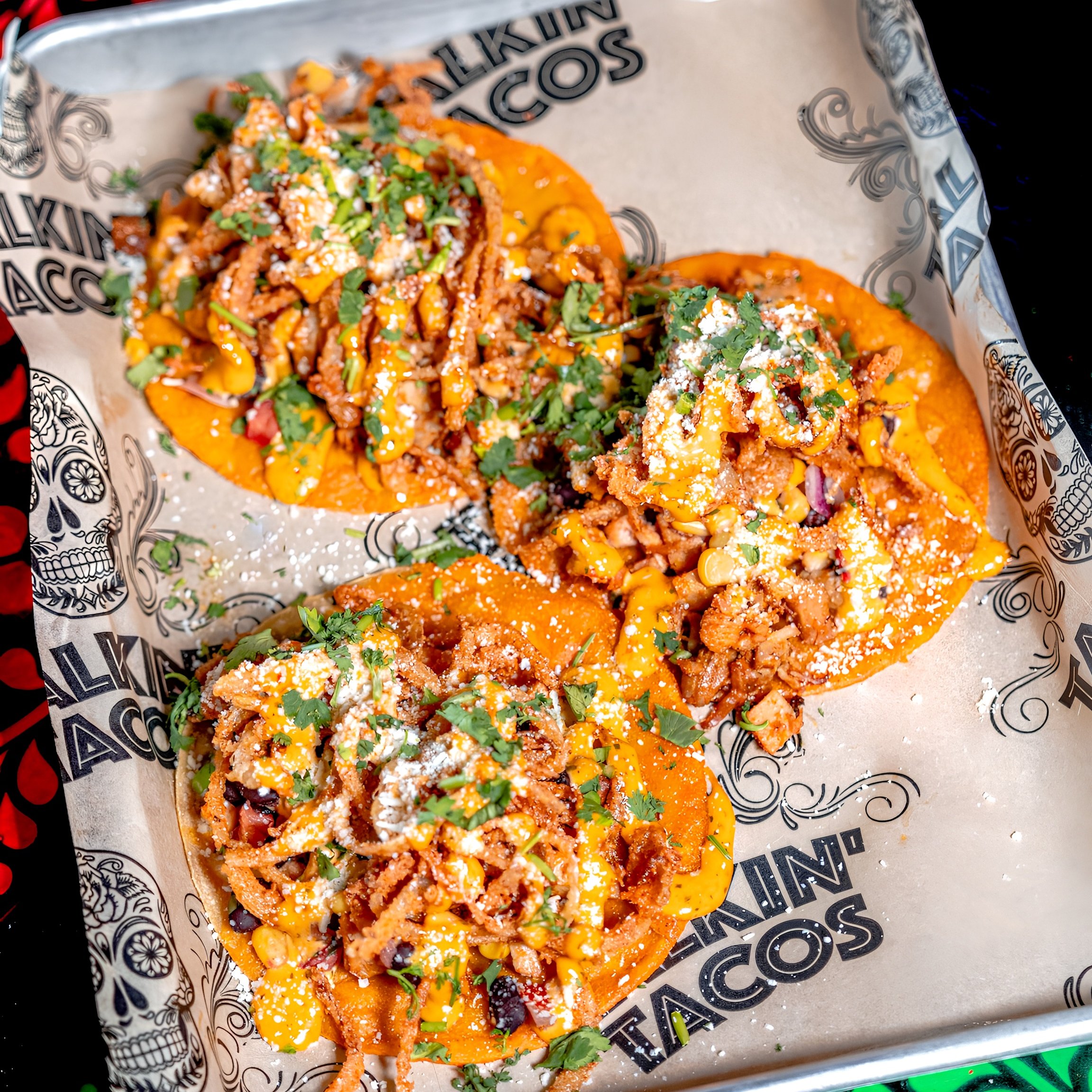 Southwest Chicken Tacos.