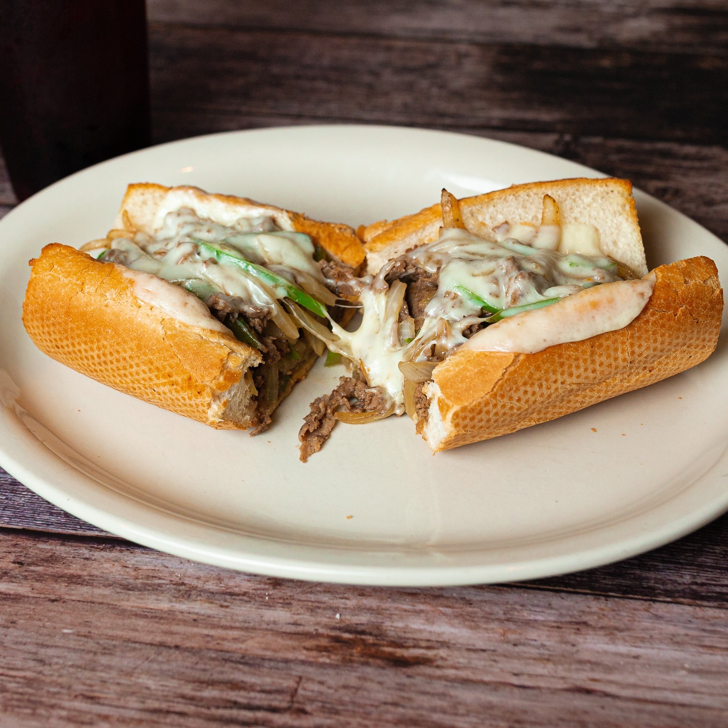 Philadelphia Cheesesteak Sub.