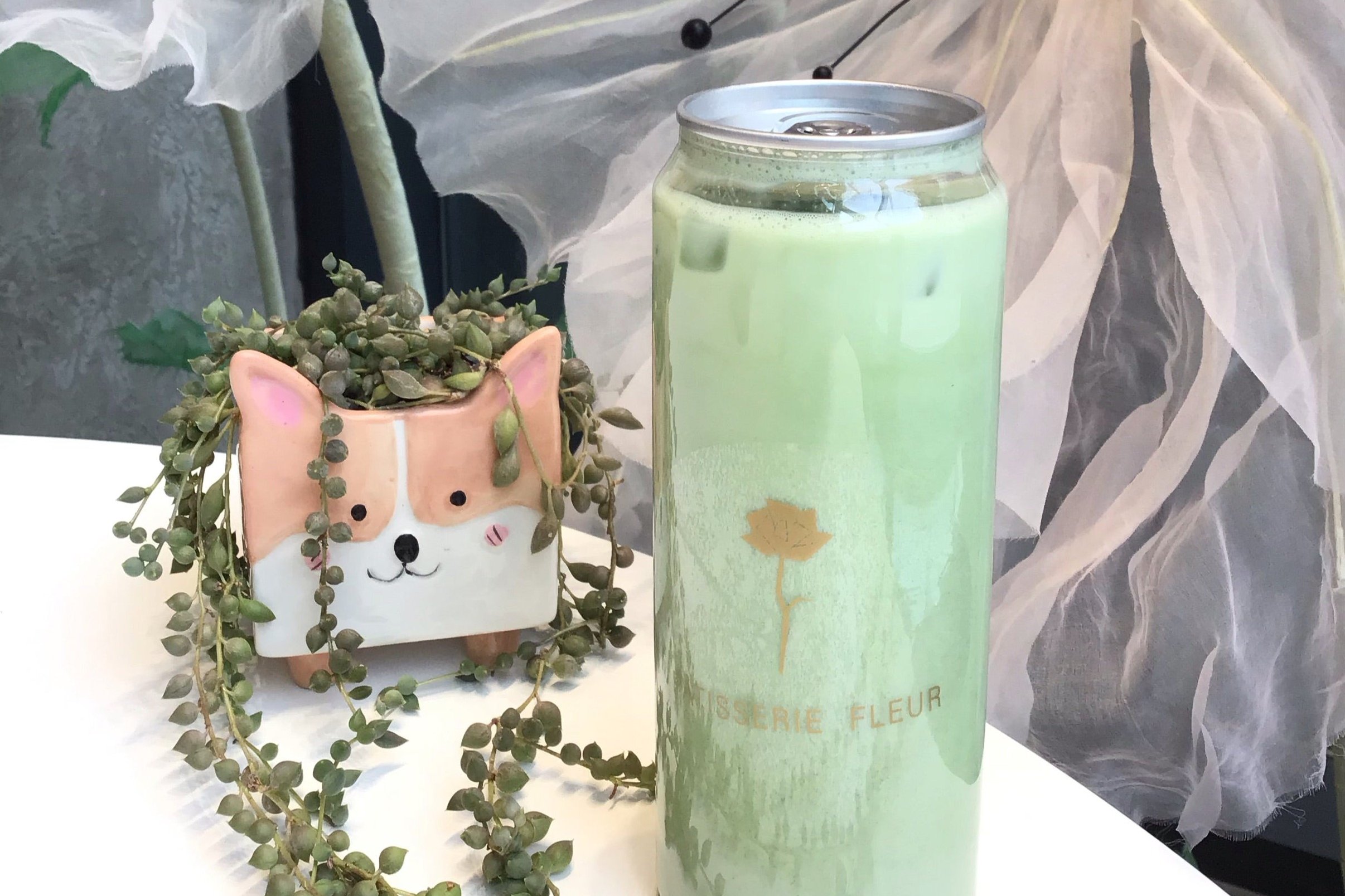Iced Matcha Latte (500 ml)