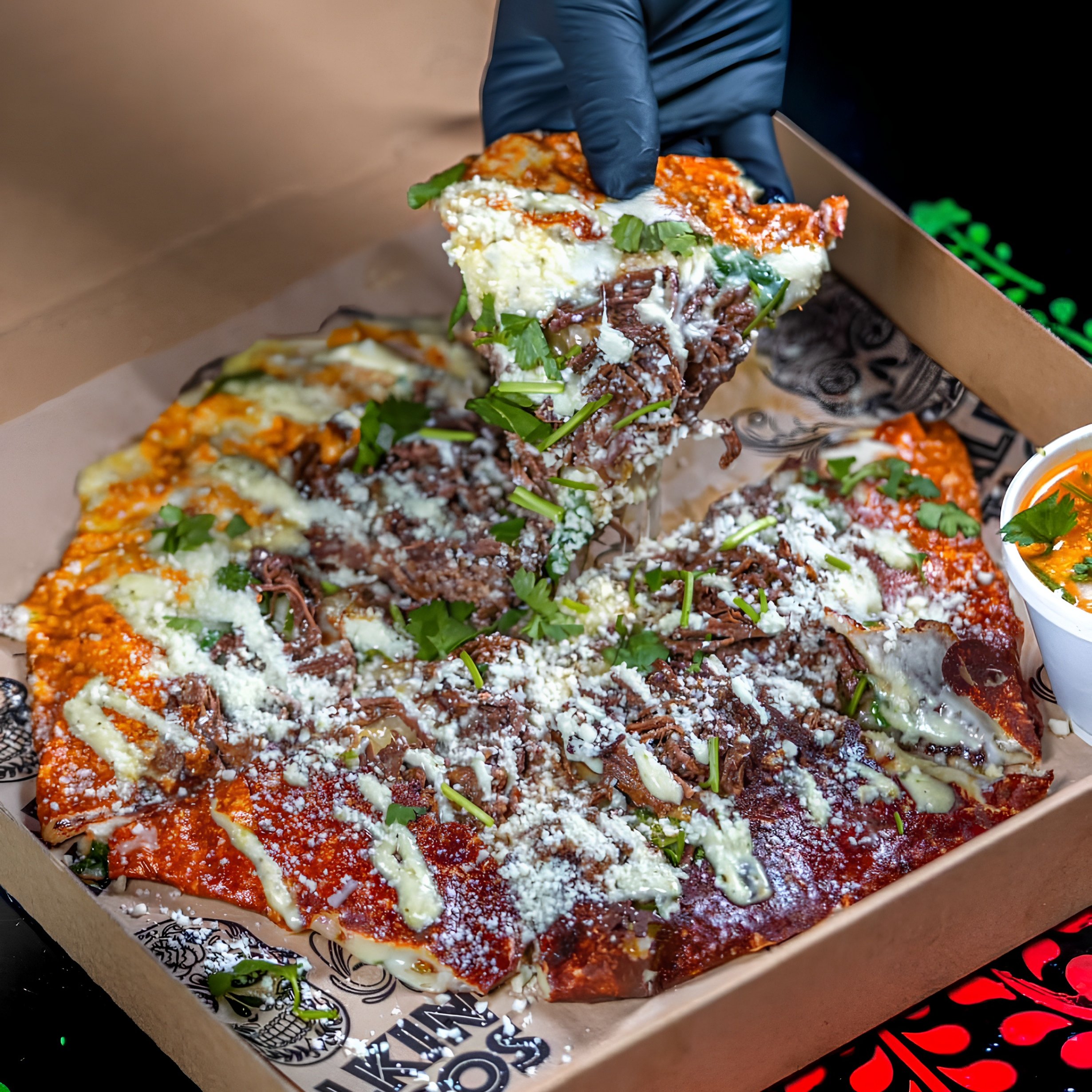 Birria Pizza.