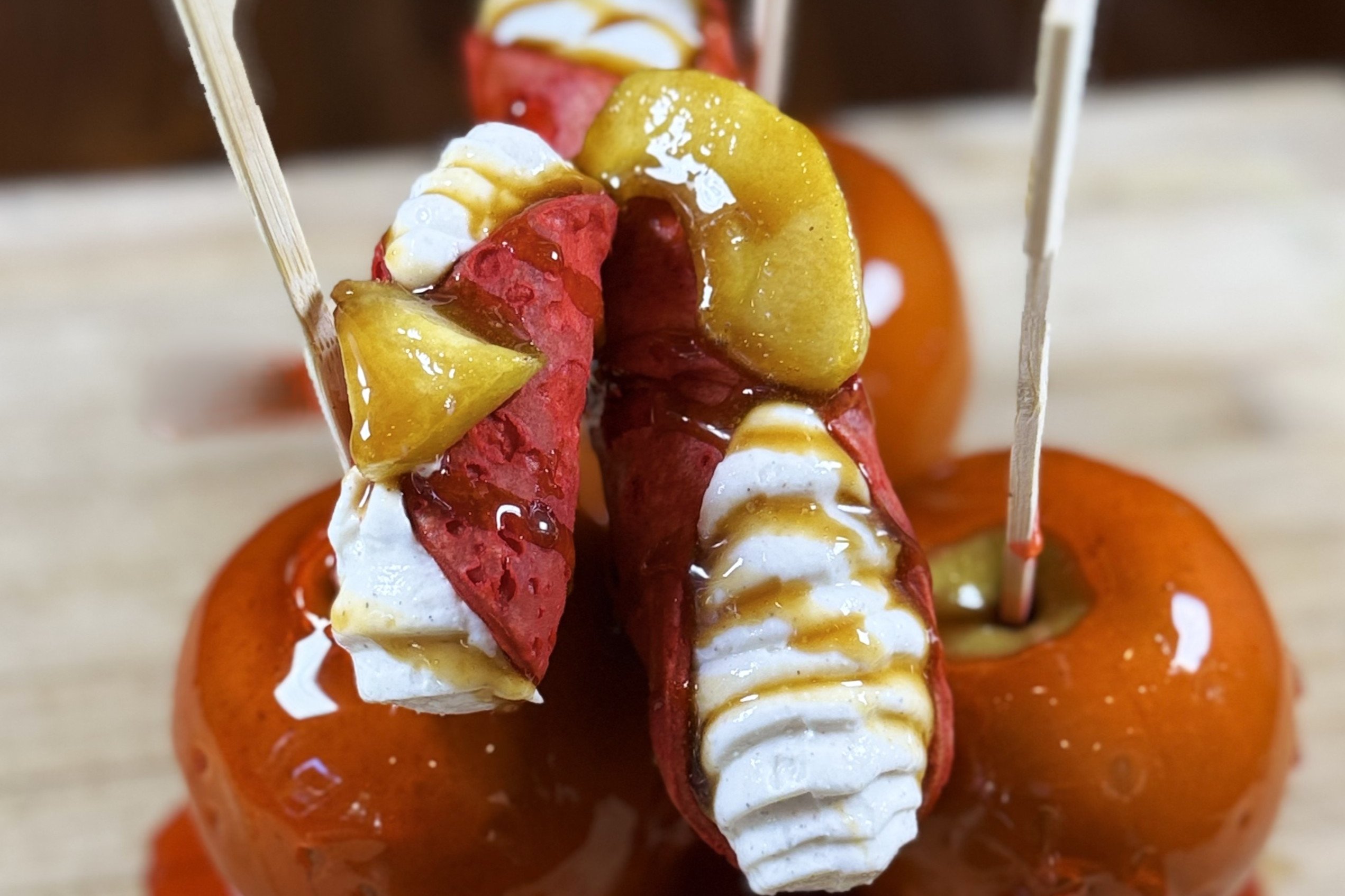 The Candy Apple Cannoli