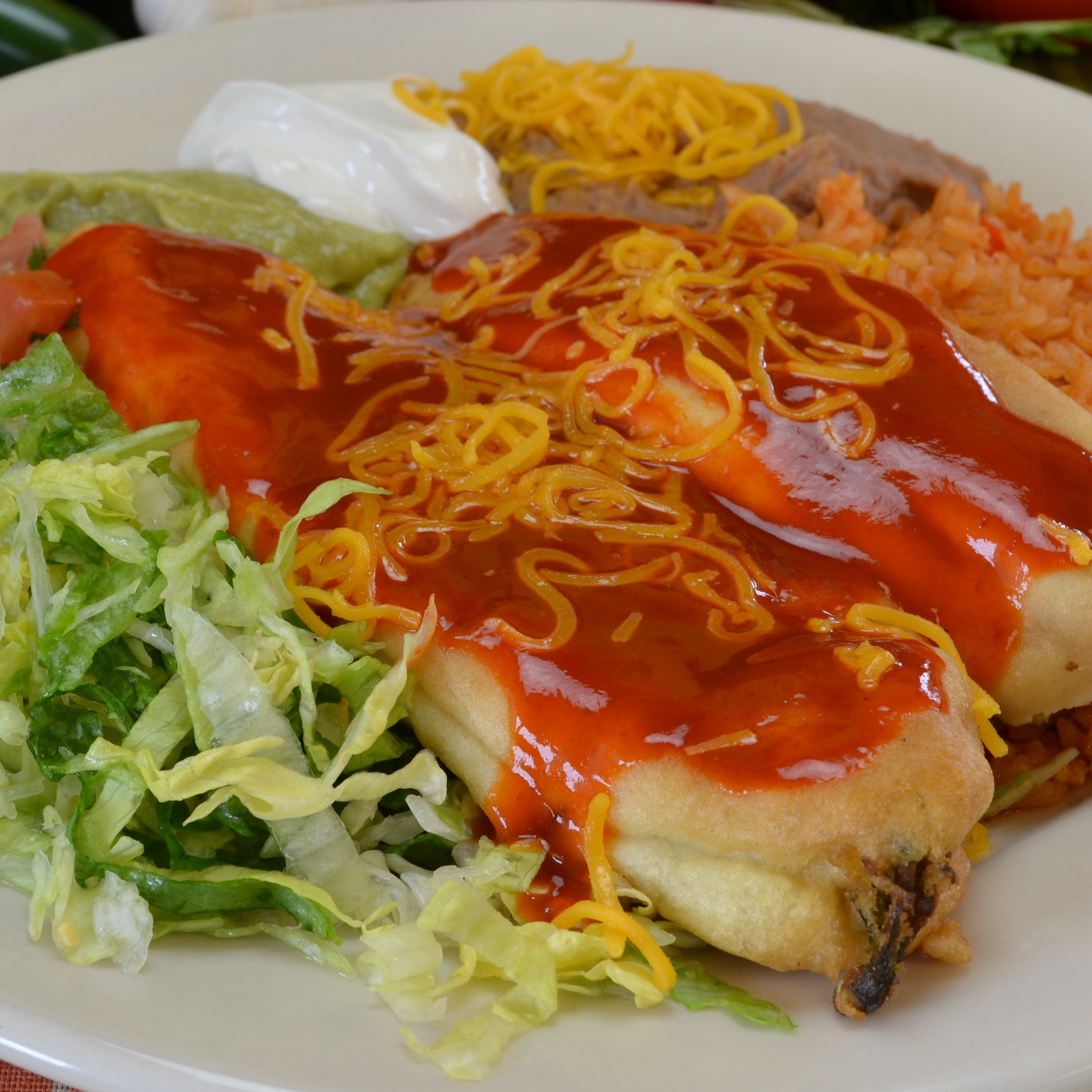 Two Chile Rellenos