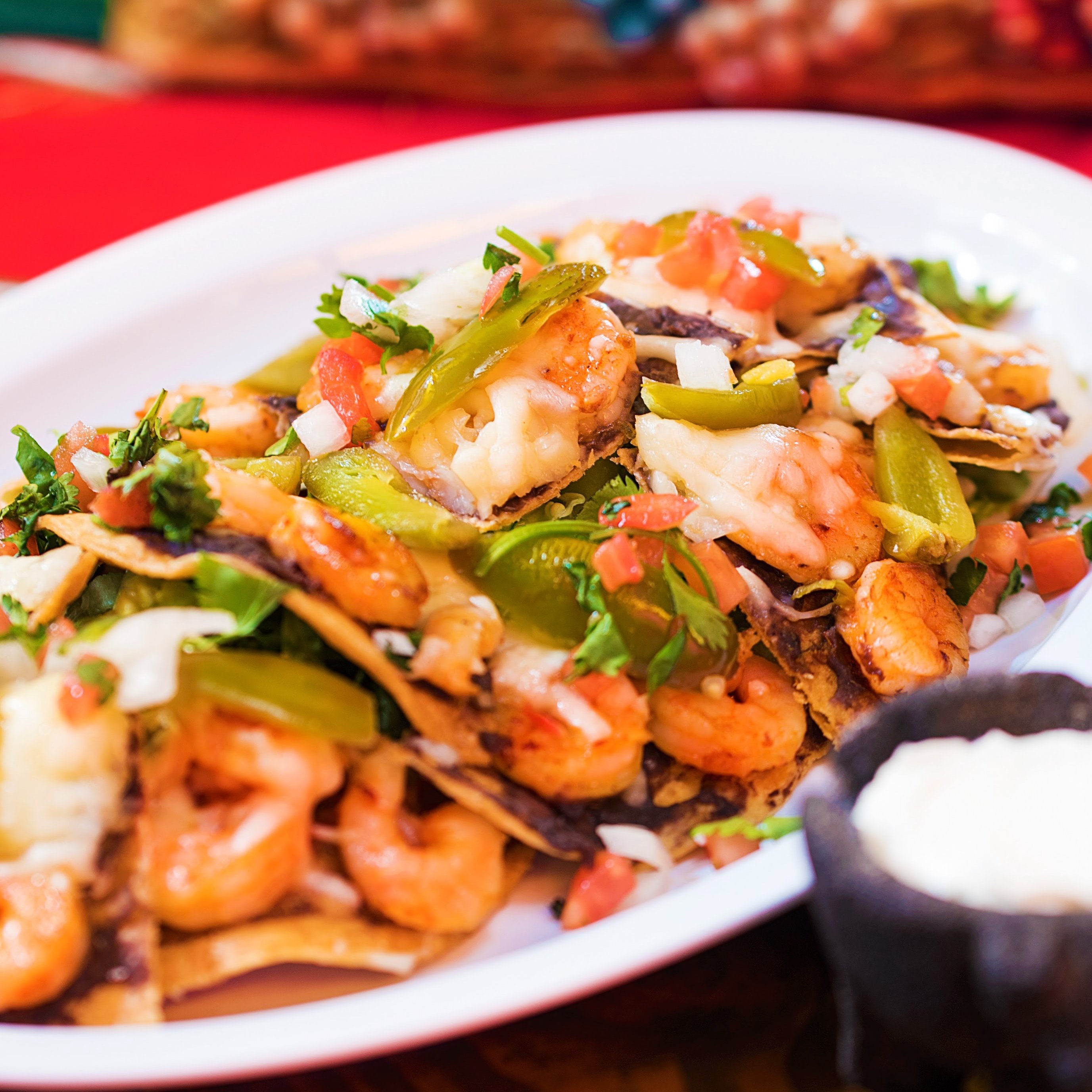 Shrimp Nachos.