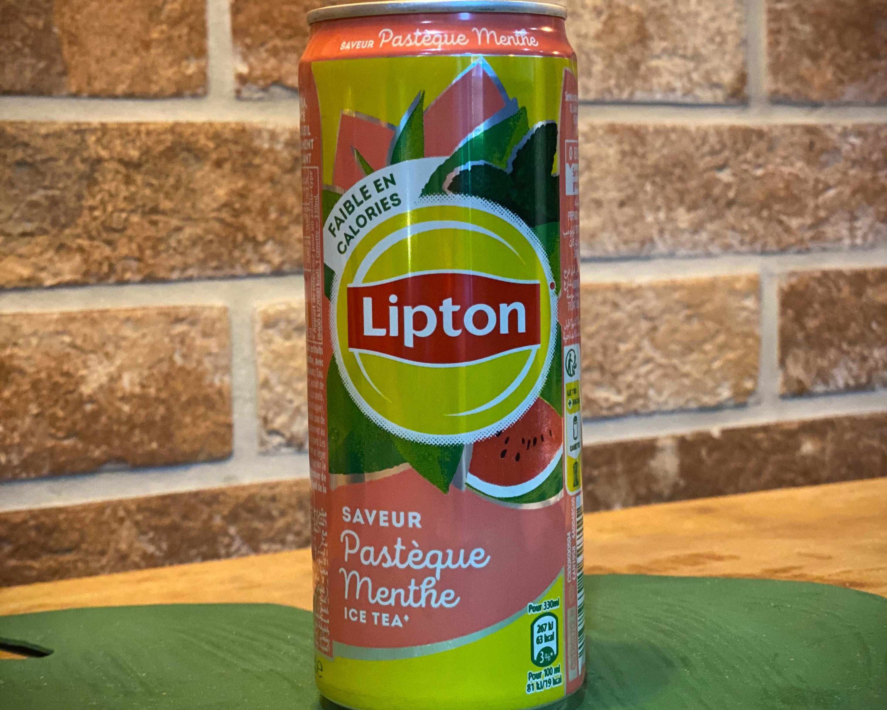Ice tea pastèque menthe 🍉🍃