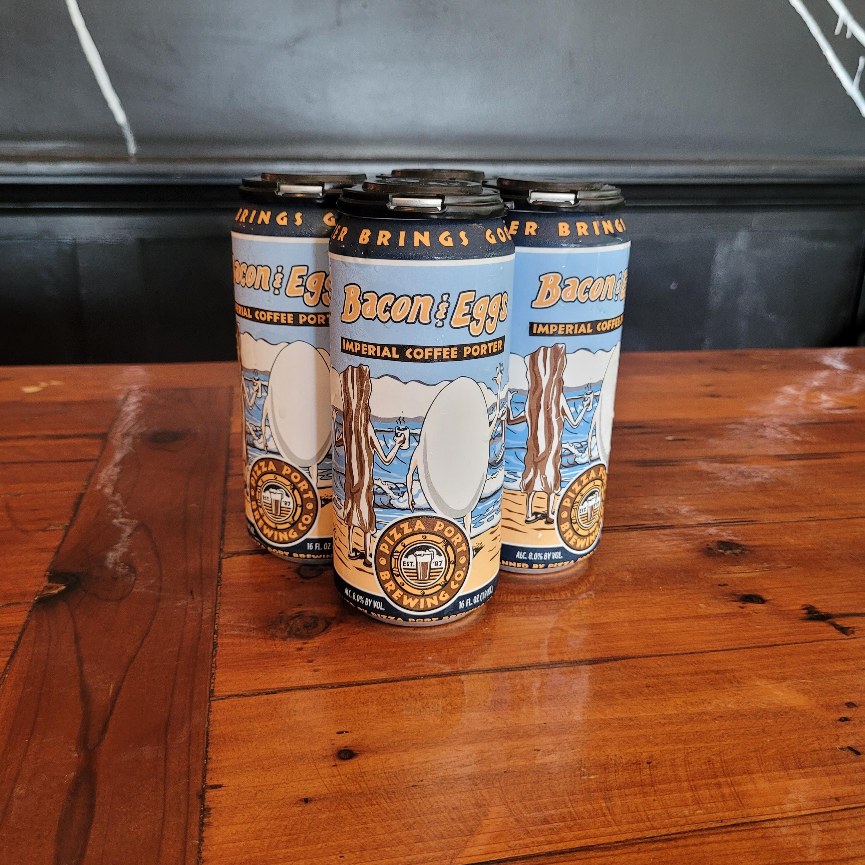 Pizza Port - Bacon & Eggs Imperial Coffee Porter 4pk