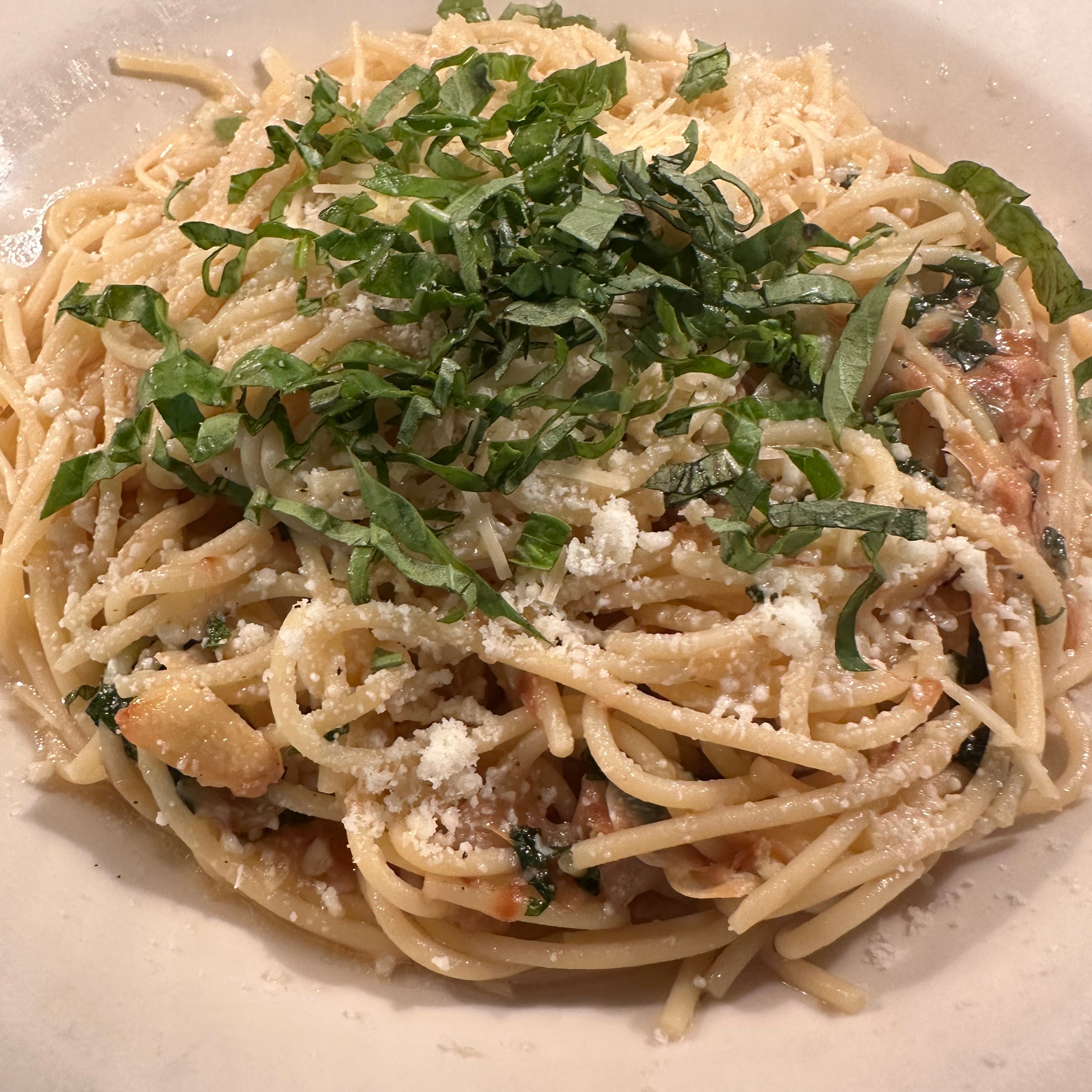 Spaghetti Olive Oil Garlic