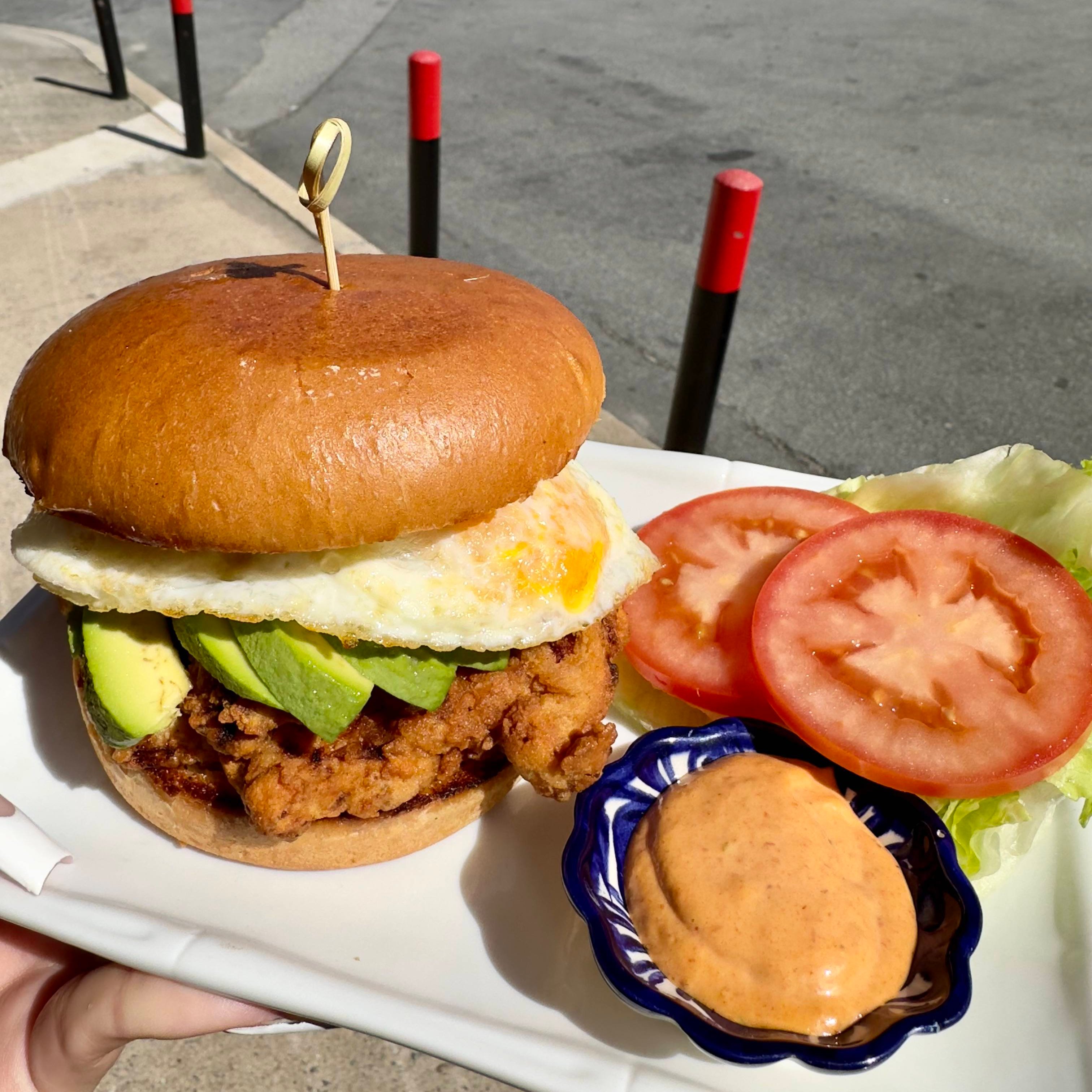 Fried Chicken Sandwich.