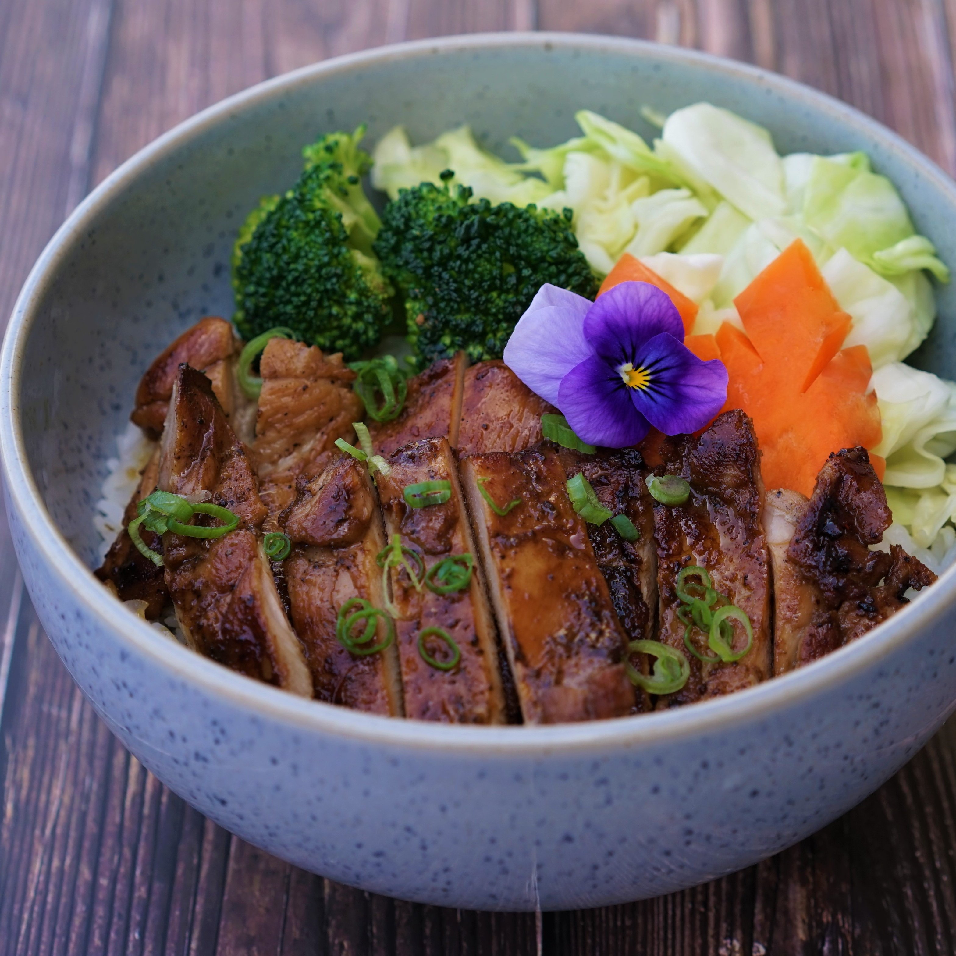 Grilled Chicken Teriyaki Bowl (Thigh).