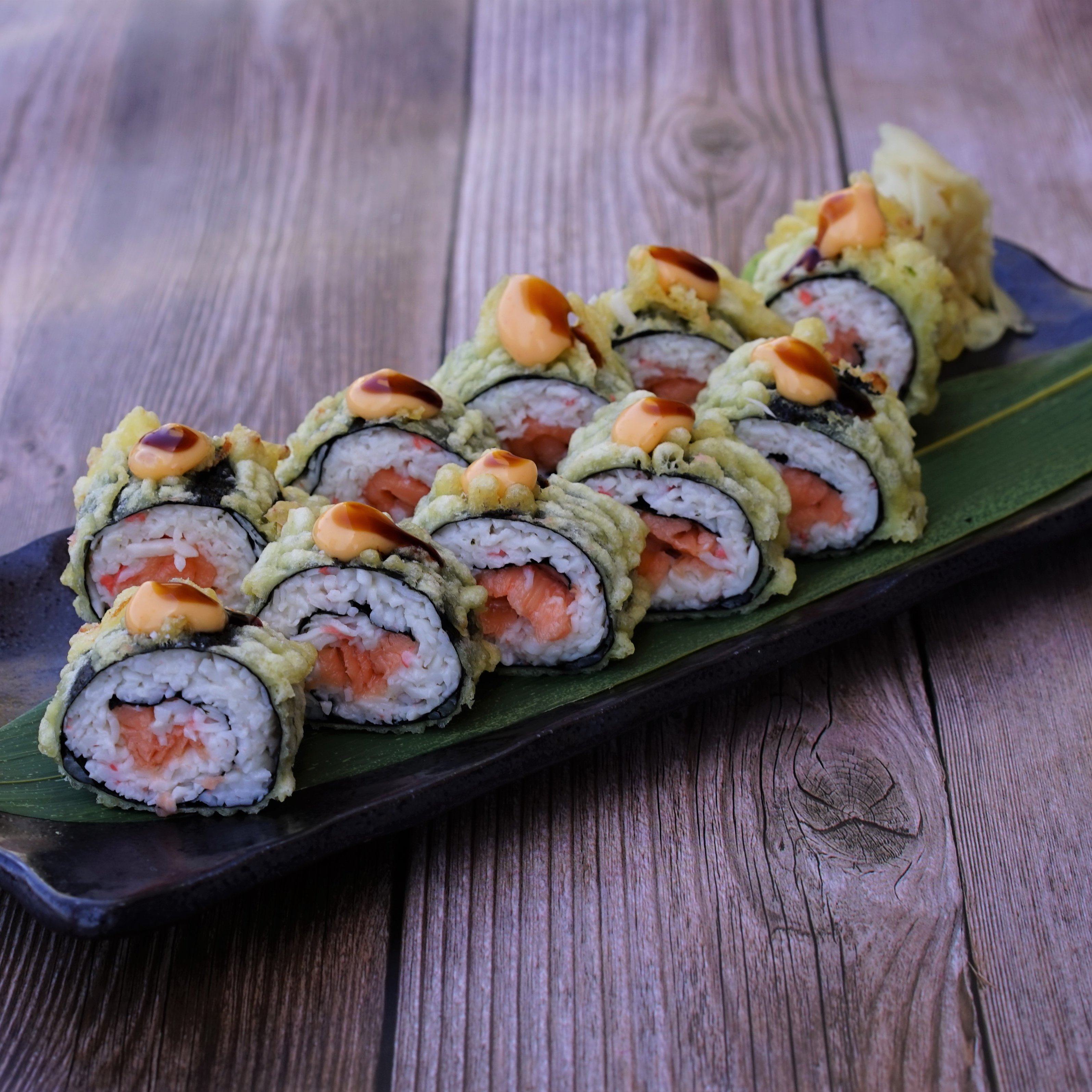 Honey Salmon Roll.