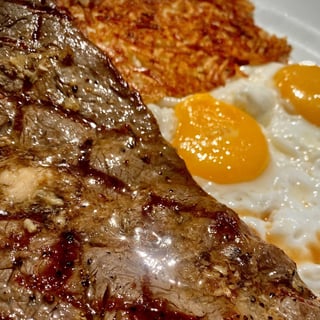New York Steak & Eggs