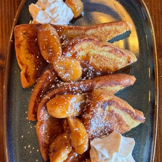 Caramel Banana French Toast