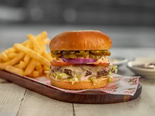 Single Sriracha Burger