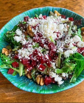 Beet and Goat Cheese Salad