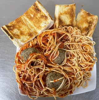 Spaghetti with Homemade Meatballs (3)