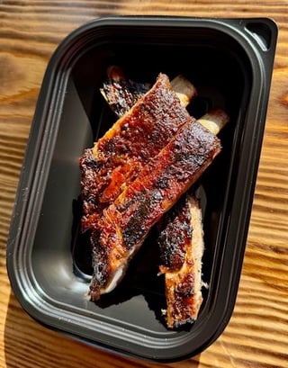 Quarter Rack pork ribs