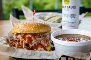 Pulled Pork Sandwich Combo