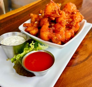 Crispy Buffalo Cauliflower