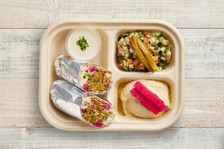 Falafel Wrap Boxed Lunch