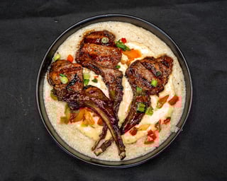 Lamb Chops & Grits