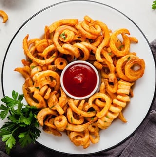 FRIES - SPICY CURLY