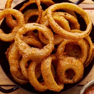 Beer-Battered Onion Rings