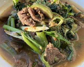 Northern Thai Spicy Soup (แกงอ่อม)