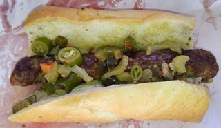 Italian Sausage Sandwich