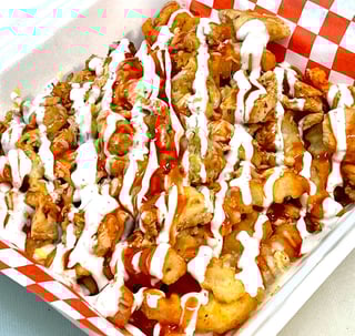 Buffalo Chicken, Ranch, Cheese Fries