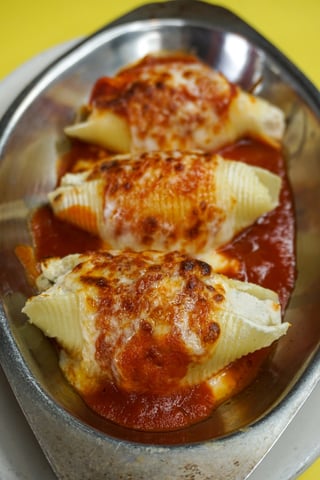 Stuffed Shells Parmigiana