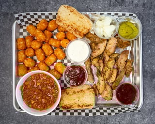 BBQ CHICKEN PLATTER