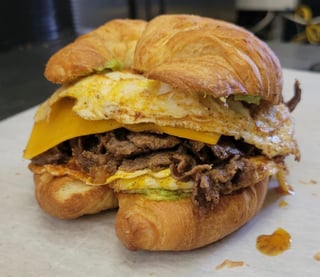 Steak, Egg & Cheese